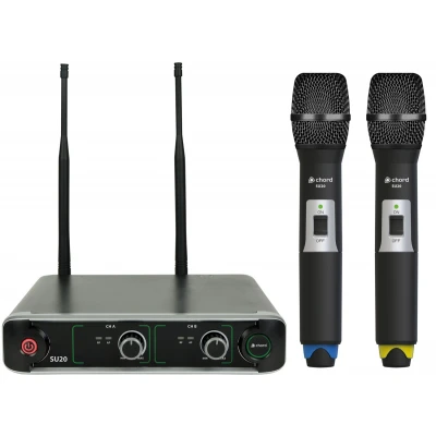 Afbeelding van Adastra SU20 H BY Dual UHF microfoon systeem met 2x Draadloze