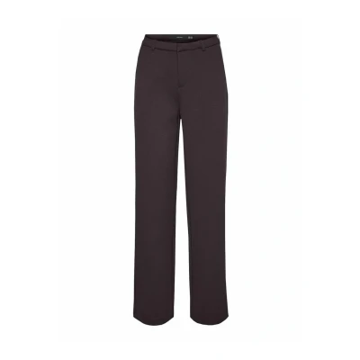 Afbeelding van Vero Moda Vmzamira Broek, Dames, Maat: XSx30, Chocolate torte