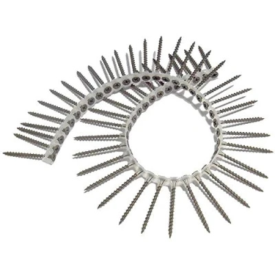 Afbeelding van ForgeFix Grove draad verzamelde gipsplaatschroeven 3,9 x 32 mm zwart fosfaat doos 1000