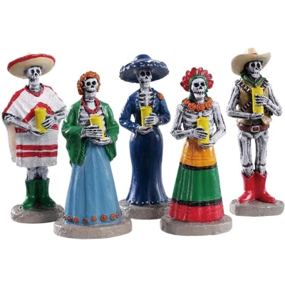 Afbeelding van Lemax Dia De Los Muertos Vigil Set Of 5