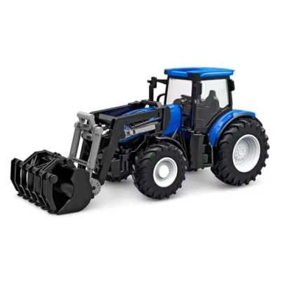 Afbeelding van Kids Globe Tractor radiografisch bestuurbaar 2,4 GHz 27 cm blauw zwart
