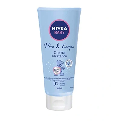 Afbeelding van Nivea Baby Care &amp; Cleansing Zachte vochtinbrengende crème 100 ml