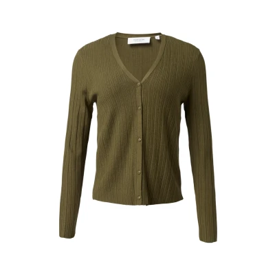Afbeelding van comma casual identity Vest, Dames, Maat: 32, Guacamole