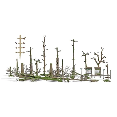 Afbeelding van Busch Totholz Set 1852 Boom bouwpakket 1 set(s)