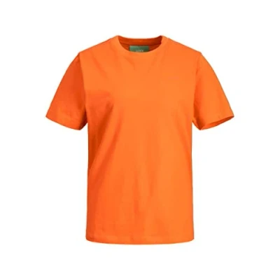 Afbeelding van JACK &amp; JONES Dames JXANNA SS REG Every Small Tee Noos T shirt, Puffins Bill/Print: PUREED Pumpkin JJXX logo, S