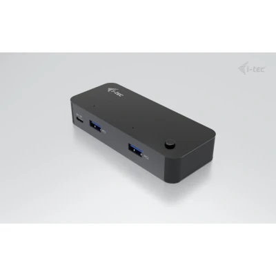 Afbeelding van i tec Universal KVM HUB 2x USB C + A 3.0 Port