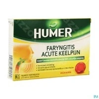 Afbeelding van Humer Faryngitis Rood Fruit Past 20
