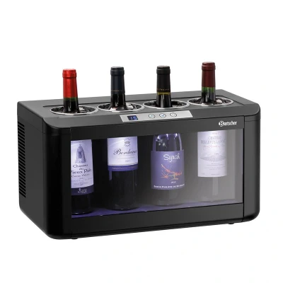 Afbeelding van Compacte wijnkoeler met LED verlichting