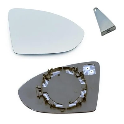Afbeelding van Geschikt voor Golf 7 spiegel glas rechts buitenspiegel convex helder verwarmd