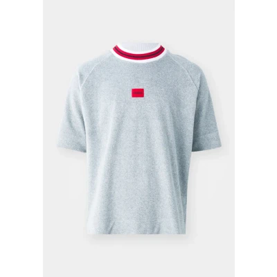 Afbeelding van HUGO Jaxon Pyjamashirt, Heren, Maat: Large, Medium grey