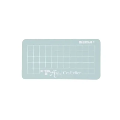 Afbeelding van Craftelier Mini snijmat Magic Mat® voor Evolution van We R, ideaal gebruik met je stansmachine, afmetingen 12,5 x 6,5 0,3 cm, turquoise