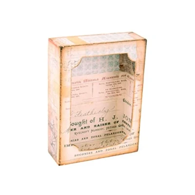 Afbeelding van Sizzix 613360 Bigz XL stanssjabloon met framelits 664419 kuriositeitenkist van Tim Holtz, meerkleurig, eenheidsmaat