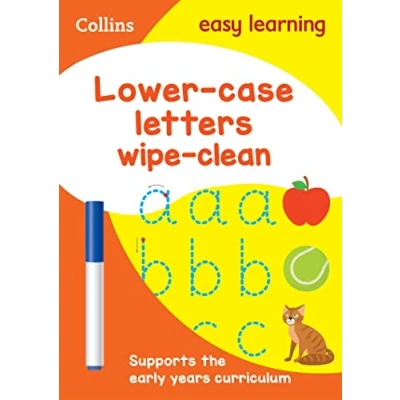 Afbeelding van Lower Case Letters: Wipe Clean Activity Book: Ideal for Home Learning