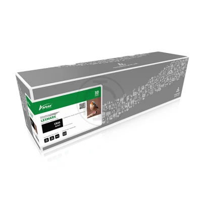 Afbeelding van As20114 Astar Lexmark C925H2Kg Optra C Toner Zwart Rebuilt 8500Pagina&#039;