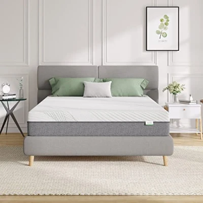 Afbeelding van Novilla, matras 160 x 200 cm, van traagschuim, middelstevig, uitstekende ondersteuning, Oeko Tex gecertificeerd, hoogte 18 extreem duurzaam