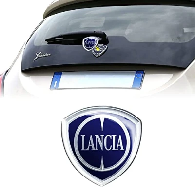 Afbeelding van Lancia 21263 Officieel 3D logo voor Ypsilon, achter, 71 x 73 mm