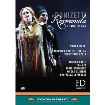 Afbeelding van Paola Rota &amp; Orchestra Donizetti Opera, Sebastiano Rolli Donizetti: Rosmonda D&#039;inghilterra (2 DVD)