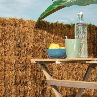 Afbeelding van Intergard Kokosmatten kokosscherm kokosrol tuinscherm 2x3m