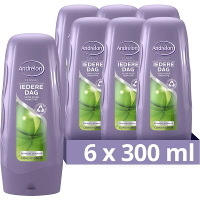 Afbeelding van 6x Andrelon Conditioner Iedere Dag 300 ml