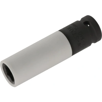 Afbeelding van SW Stahl 07878L wielmoerinzet met beschermhuls en dop 15 mm