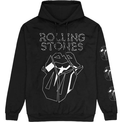 Afbeelding van Rolling Stones, The Hackney Diamonds Marker Shards Trui met capuchon zwart S