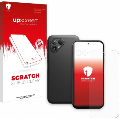 Afbeelding van upscreen Screenprotector voor Fairphone 5 (Voor+Camera) Folie Beschermfolie transparant