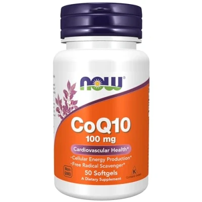 Afbeelding van Now Foods CoQ10 100mg 50softgels