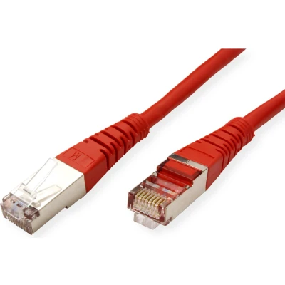 Afbeelding van Netwerkkabel Cat5e S/FTP 3 meter (100% koper, Rood)