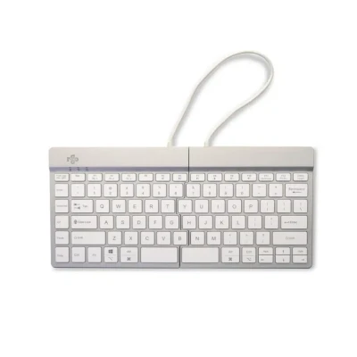 Afbeelding van R GO Tools Split Break Toetsenbord Bluetooth QWERTY, US Engels Wit Ergonomisch