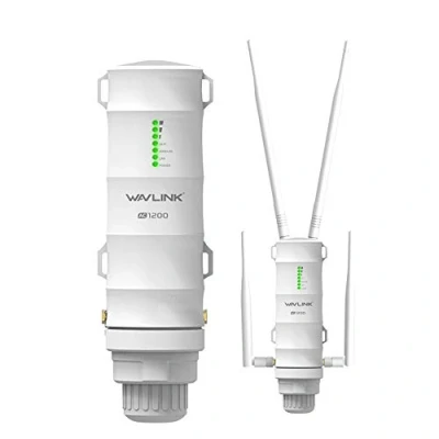 Afbeelding van WAVLINK AC1200 Gigabit outdoor WLAN Access Point Support 60 meter PoE, weerbestendig, dual band 5G + 2,4G, ideaal voor wifi (572HG3)