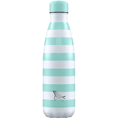 Afbeelding van Thermosfles Turquoise Narrabeen Green 500ml RVS Chilly&#039;s Dock And Bay Edition 7 X 26,5 Cm