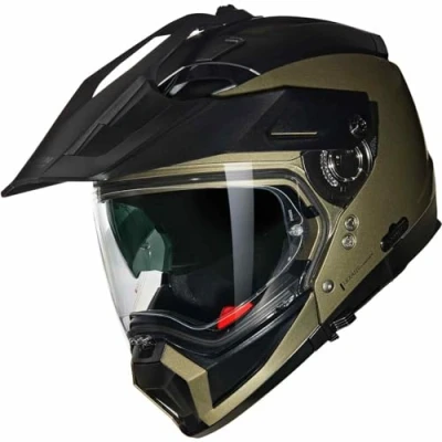 Afbeelding van Nolan N70 2X 06 Classico Nobile N Com Motorcross Helm, bruin, afmeting M voor man