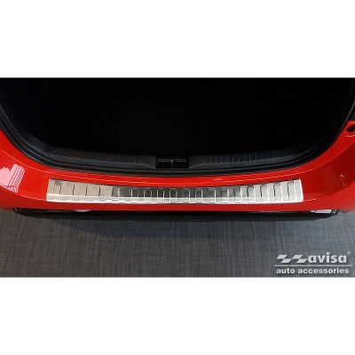 Afbeelding van Avisa RVS Achterbumperprotector passend voor Toyota Yaris IV HB 5 deurs 2020 &#039;Ribs&#039;