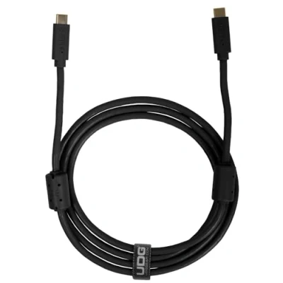 Afbeelding van UDG USB 3.2 C Black Straight 1,5m U99001BL Kabel voor DJs