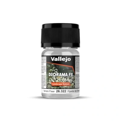 Afbeelding van Vallejo 26322 Landscape Textures 322 Terrain Fixer 35ml Effecten potje