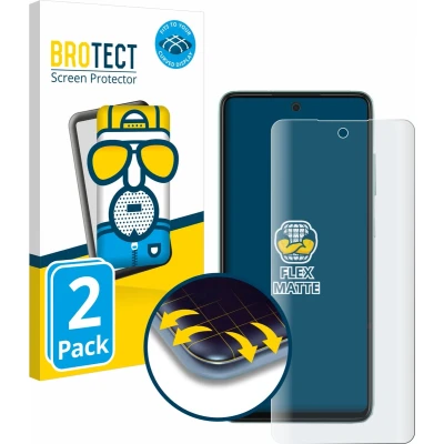 Afbeelding van BROTECT Screenprotector voor Samsung Galaxy A52 / 5G Folie Beschermfolie matte volledig dekking (2 Stuks)