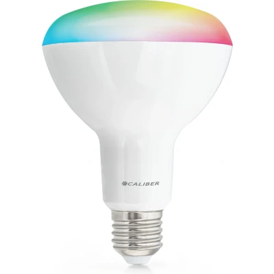 Afbeelding van Caliber E27 Dimbare Smart lamp met RGB LEDs Slimme LED 850 Lumen 8 Watt Bediening via App (HBT BR30)