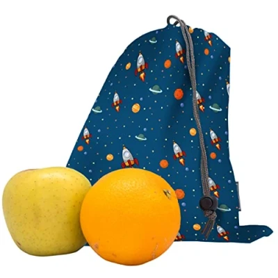 Afbeelding van NERTHUS Lunchtas met trekkoord, aanpasbaar, gemakkelijk te reinigen en machinewasbaar