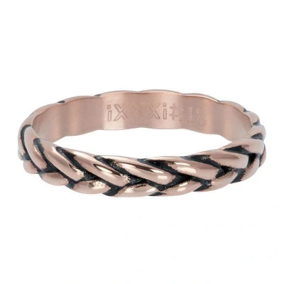 Afbeelding van Wheat knot iXXXi Vulring 4 mm SALE 19 / Rosé fill in black