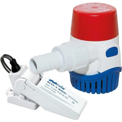 Afbeelding van Rule bilgepomp 360 12V + Rula a matic vlotterschakkelaar Pakket 24DA 35A