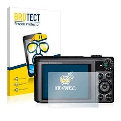 Afbeelding van BROTECT Screenprotector voor Canon PowerShot SX720 HS Folie Beschermfolie transparant (2 Stuks)