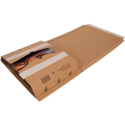 Afbeelding van Cleverpack Wikkelverpakking Uit Golfkarton, Ft 270 X 330 20 / 80, Pak Van 10 Stuks
