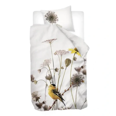 Afbeelding van Snoozing Goldfinch Dekbedovertrek Eenpersoons 140x200/220 cm Multi kleur