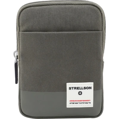 Afbeelding van Strellson Brian Schoudertas, Heren, Maat: One Size, Khaki