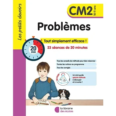 Afbeelding van Problèmes CM2: Tout simplement efficace ! 23 séances de 20 minutes