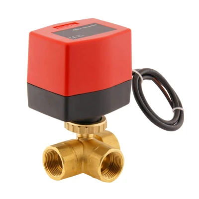 Afbeelding van Elektrische Kogelkraan BW3 3/4&#039;&#039; 3 weg 230V AC relais 034 AW1 R230AC