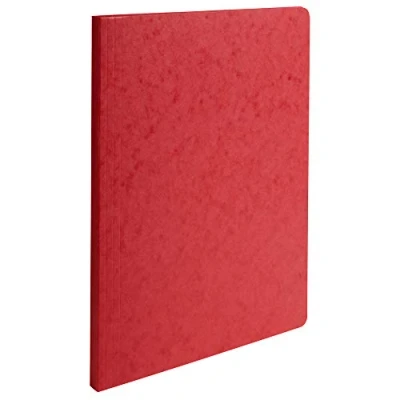 Afbeelding van Exacompta ref. 11506H Set van 50 glanskartonnen dossiermappen 400 g/m² rugverlenging 15 tot 35 mm FSC® gecertificeerde mappen Afmetingen: 24 x 32 cm voor A4 documenten kleur rood