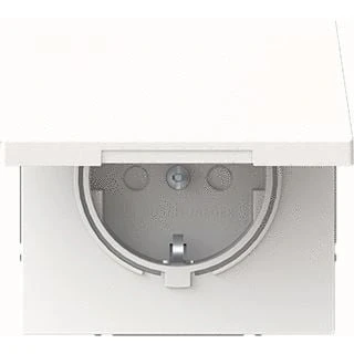 Afbeelding van Abb busch jaeger art linear 20 eukb 44m wandcontactdoos schuko 2cka002018a1576