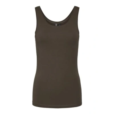 Afbeelding van PIECES Dames Pcsirene Tank Top Noos Tanktop, Morel, XS