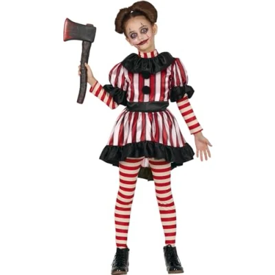 Afbeelding van Afgewezen In Het Circus Clown Meisje Kostuum